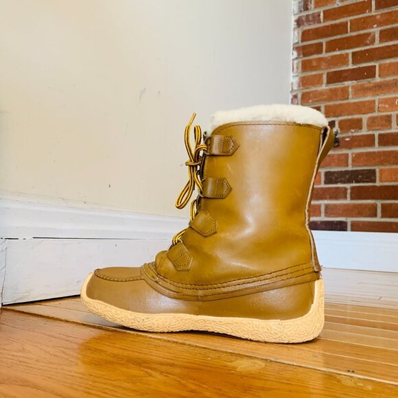 Sorel Caribou Vintage Kaufman Canada Men\'s Size 8 Lined Hard Weather Boots main image 9